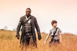 THE GOOD GUYS Gunslinger Roland (Irdris Elba, left) and Jake Chambers (Tom Taylor) join forces to save the Dark Tower, which protects the universe. - PHOTOS COURTESY OF SONY PICTURES ENTERTAINMENT
