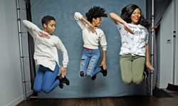 STRONG WOMEN (left to right) Tayla Solomon, Cori Grainger, and Blessin Giraldo are the focus of Step, which chronicles the senior year of an all-girls Baltimore magnet school. - PHOTOS COURTESY OF FOX SEARCHLIGHT PICTURES
