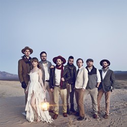 FROM VINTAGE AMERICANA TO SOULFUL FUNK The Dustbowl Revival plays Morro Bay's The Siren on Sept. 22, showcasing their evolved style. - PHOTO COURTESY OF TALLEY MEDIA