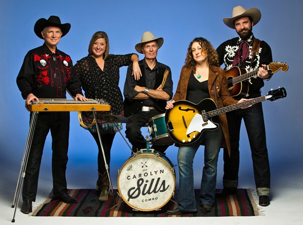 WESTERN SWINGERS The Carolyn Sills Combo brings their Bob Wills- and Patsy Cline-inspired sounds to The Siren on Oct. 13. - PHOTO COURTESY OF THE CAROLYN SILLS COMBO
