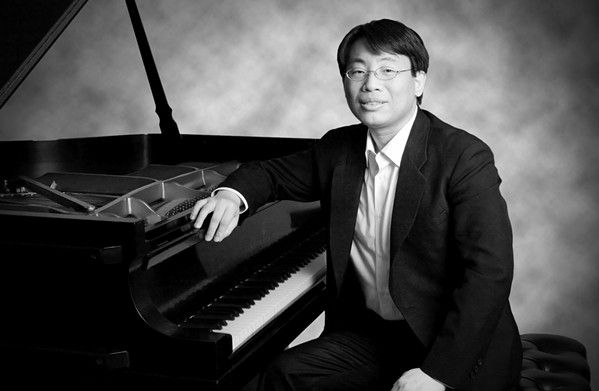 MUSIC THERAPY Pianist Chih-Long Hu joins Orchestra Novo on Oct. 29, for the Co-Creation Project II, which mixes music and art created by Alzheimer's patients, at the Cuesta College CPAC. - PHOTO COURTESY OF CHIH-LONG HU