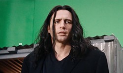 BEHIND THE SCENES Take a look at the life of director of The Room Tommy Wiseau (James Franco) in The Disaster Artist. - PHOTO COURTESY OF A24