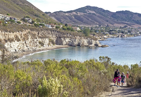 COVE MANAGEMENT SLO County will pursue a coastal development permit for a new management plan at Pirates Cove. - FILE PHOTO