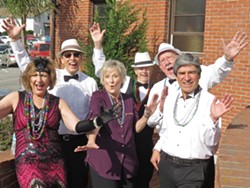 HOT JAZZ Judith and the Jazz Krewe is one of two groups playing in the Pismo Beach Vets Hall on Dec. 17. - PHOTO COURTESY OF JUDITH AND THE JAZZ KREWE
