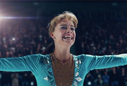 TAINTED LEGACY In I, Tonya, filmmakers revisit the tragic tabloid tale of the events that transpired between Olympic ice skaters Tonya Harding (Margot Robbie, pictured) and Nancy Kerrigan (Caitlin Carver). - PHOTO COURTESY OF NEON