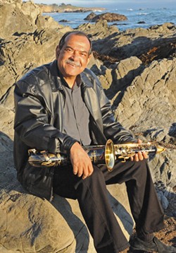 SAX MASTER Two-time Grammy-winning saxophonist Ernie Watts and his quartet play a SLO Jazz Fed show at Unity Concert Hall on Jan. 27. - PHOTO COURTESY OF ERNIE WATTS