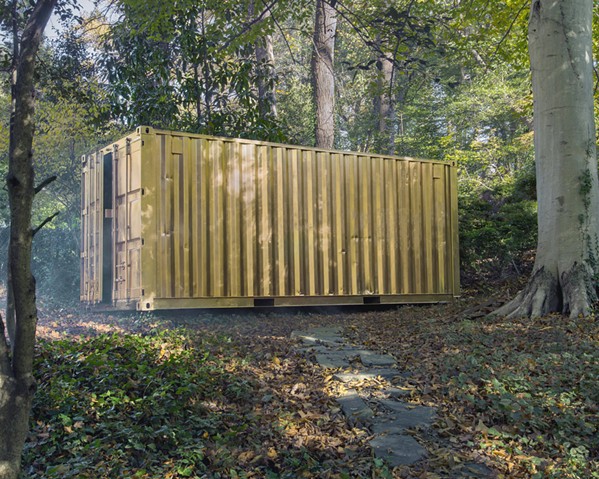 TRANSPORT Portals, which come as either shipping containers or inflatable structures, allow people to connect and talk to people all over the world. - PHOTO COURTESY OF CUESTA COLLEGE