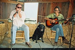 OLD-TIME FUN Guitar and harmonica blues duo Tom Ball and Kenny Sultan play The Red Barn Community Music Series in Los Osos on April 7. - PHOTO COURTESY OF TOM BALL AND KENNY SULTAN