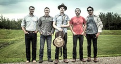 BUY 'EM WHILE THEY'RE HOT Alt-Americana act The Brothers Comatose (pictured) play a ticketed, four-act SLO Mission Plaza show on May 17, with Pr&oacute;xima Parada, The Cimo Brothers, and Bear Market Riot opening. - PHOTO COURTESY OF THE BROTHERS COMATOSE