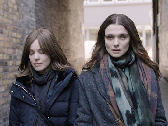 REPRESSED In Disobedience, two women (Rachel McAdams and Rachel Weisz) explore the boundaries of faith and their mutual attraction to one another. - PHOTO COURTESY OF BLEECKER STREET