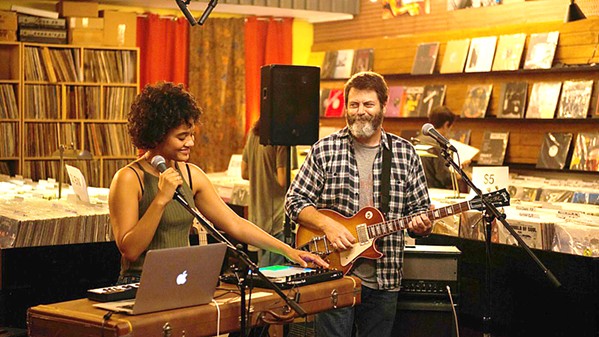 ENCORE In Hearts Beat Loud, a father (Nick Offerman) and his daughter (Kiersey Clemons) form a band the summer before she leaves for college. - PHOTO COURTESY OF GUNPOWDER &amp; SKY