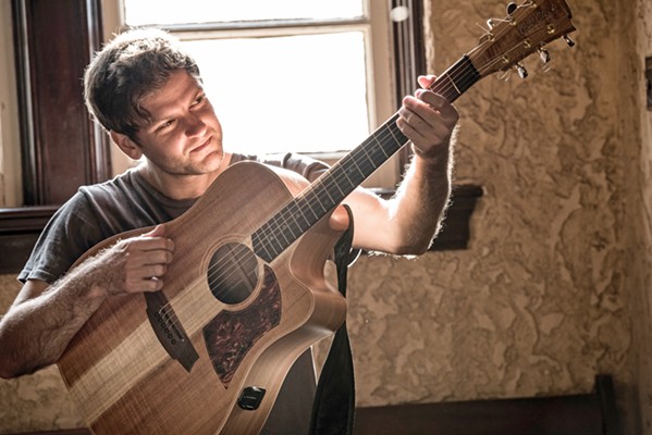 DOWN UNDER Australian guitarist and singer-songwriter Daniel Champagne plays the Morro Bay Wine Seller on Aug. 28. - PHOTO COURTESY OF DANIEL CHAMPAGNE
