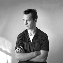 THE LEGEND Beat Generation writer Jack Kerouac frequently wrote on scrolls of paper so as not to have to change sheets during his 100-word-per-minute typing barrages. - PHOTO COURTESY OF TOM PALUMBO