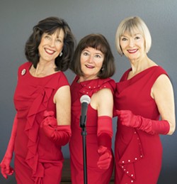 THREE ON THE NICE LIST The In Time Trio! plays three shows this week: Dec. 7 at SLO's First Presbyterian Church; Dec. 9 at D'Anbino Tasting Room; and Dec. 13 at La Bellasera Hotel/Enoteca Restaurant. - PHOTO COURTESY OF THE IN TIME TRIO!