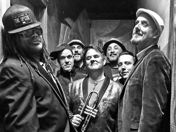 OLD-SCHOOL SKA! The Upside (pictured), which plays a mix of '60s Jamaican ska covers and originals, makes its debut on Dec. 21, at The Siren, opening for The Zongo All-Stars. - PHOTO COURTESY OF THE UPSIDE