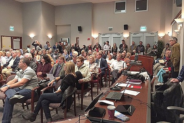 URGENT RULES The Paso Robles City Council passed an urgency ordinance to regulate Airbnb-style vacation rentals. Short-term rentals have been a topic of city discussions since 2015, when the city held workshops about potential rules (pictured). - PHOTO COURTESY OF THE CITY OF PASO ROBLES