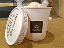 GAME-CHANGING The couple behind Creme De La Ice Cream created cold goodies for canines, which are made of dog treats, yogurt, and either fruit or bacon. - PHOTOS COURTESY OF CREME DE LA ICE CREAM