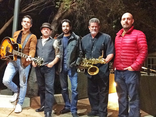 SOUL JAZZ Local super group 41K plays the July 14 Arroyo Grande Concert Series at the Rotary Bandstand in the Village. - PHOTO COURTESY OF 41K