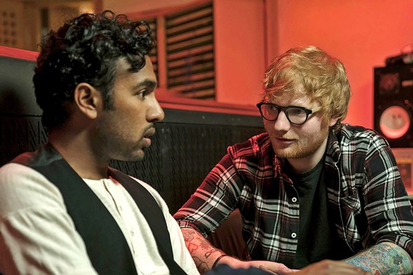 HEY DUDE Singer-songwriter Ed Sheeran (right) plays himself opposite Himesh Patel's Jack Malik (left), who awakes from an accident to discover he's the only person in the world who knows The Beatles' songs. - PHOTOS COURTESY OF WORKING TITLE FILMS