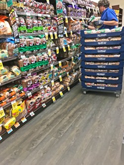 BEST THING SINCE Vons (pictured) offers a wide variety of bread, both organic and specialty. Oroweat organic bread sells for $4.49 a loaf&mdash;not the cheapest in the area, but it's certainly reliable. - PHOTO BY BETH GIUFFRE