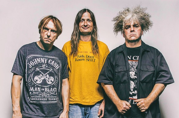 METAL SLUDGE The Melvins play at Sweet Springs Saloon on Feb. 16. - PHOTO COURTESY OF THE MELVINS