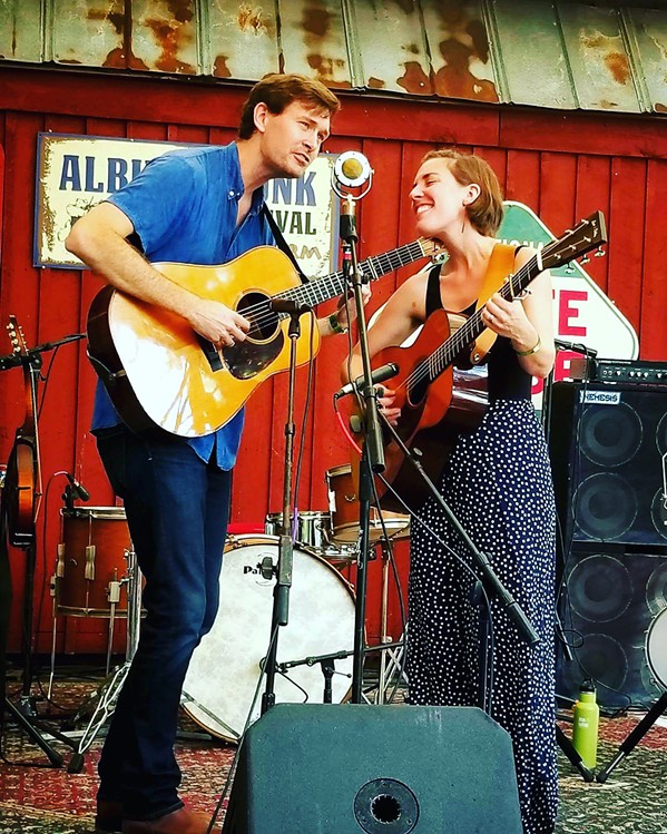 AMERICANA SLOfolks presents the terrific folk duo The Honey Dewdrops on March 13 in Coalesce Bookstore and March 14 at Castoro Cellars. - PHOTO COURTESY OF THE HONEY DEWDROPS