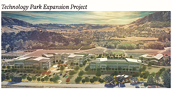 INNOVATION Cal Poly is planning to expand its Technology Park, which is designed to encourage and facilitate innovation in an interdisciplinary environment that brings together students, faculty, and business. - IMAGE COURTESY OF CAL POLY