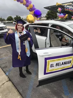 Santa Maria high school students graduate, both virtually and in person