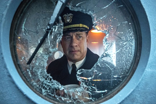 COMMANDER Tom Hanks stars as a World War II destroyer captain accompanying a convoy of supply ships through the U-boat-infested North Atlantic waters, in the new Apple TV film, Greyhound. - PHOTO COURTESY OF SONY PICTURES ENTERTAINMENT