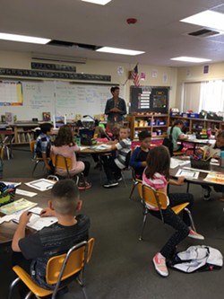 DISTANCED FOR NOW: It may be months until classrooms look like this again—Lompoc Unified School District announced that students in both primary and secondary schools will start the fall with distance learning. - PHOTO COURTESY OF LUSD’S FACEBOOK