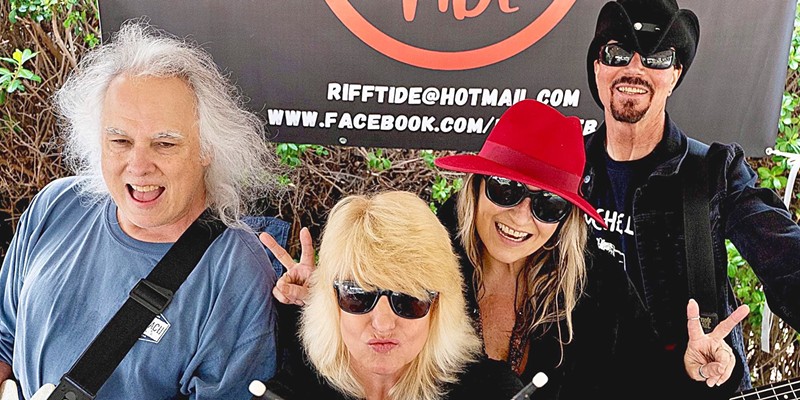 COWABUNGA Playing surf rock and more, Riff Tide will entertain surf fans on April 26, in the Fremont Theater before the screening of the surf documentary Trilogy: New Wave, as part of Surf Nite and the SLO Film Fest.