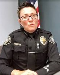 DEPARTED CHIEF SLO Police Captain Jeff Smith will serve as interim chief, replacing Deanna Cantrell (pictured), who left the city Sept. 30 for the city of Fairfield.