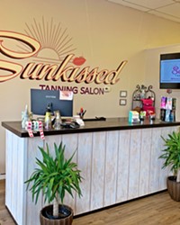 SUNKISSED SKIN Sunkissed Tanning Salon owner Cristin Nightingale opened her salon just days before state orders forced personal care services like hers to shut down. Now, she's finally able to open her doors again.