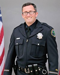 DAMAGES Former Paso Robles Police Sgt. Chris McGuire is accused of raping, harassing, and stalking a local woman while on duty in 2017 and 2018.