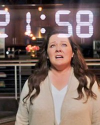 HUMANITY'S ONLY HOPE An all-powerful artificial intelligence decides to study Carol Peters (Melissa McCarthy) to decide if humanity deserves to survive, in Superintelligence, screening on HBO Max.