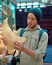 SHARK FIN DUPE Documentarian Ali Tabrizi reveals the ugliness and dishonesty of the worldwide seafood industry, in Seaspiracy, screening on Netflix.