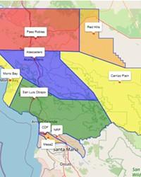 AIR QUALITY ZONES The SLO County Air Pollution Control District is adjusting its air quality zones based on new data for the Oceano Dunes area.