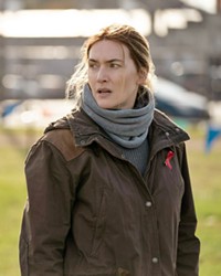 TROUBLED Kate Winslet stars as small-town detective Mare Sheehan, who's investigating the murder of an unwed teenage mother while her life falls apart around her, in Mare of Easttown on HBO Max.