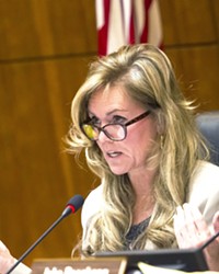 DECIDING VOTE Fourth District Supervisor Lynn Compton (pictured) was the swing vote on Oct. 5 not to add additional candidates to a pool of finalists for for interim clerk-recorder.