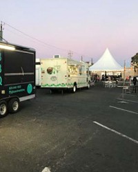 GRAB AND GO The GBeatZ food truck arena (pictured) can now cement their services in Grover Beach with pergolas and permanent seating thanks to the updated permit structure.