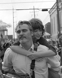 GETTING TO KNOW YOU Johnny (Joaquin Phoenix) takes his young nephew, Jesse (Woody Norman), on a cross-country journey where they work through their respective problems, in C'mon C'mon.