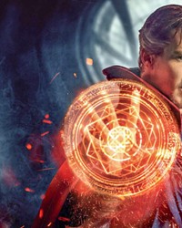 YOU PUT A SPELL ON YOU Benedict Cumberbatch reprises his role as Dr. Steven Strange, a Master of the Mystic Arts, who casts a forbidden spell that opens a portal to alternative realities, releasing evil versions of himself, in Doctor Strange in the Multiverse of Madness, playing in local theaters.