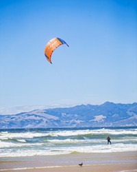 FEATURE: Kitesurfers hit the water off Pismo Beach every spring from March through June
