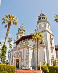 BREAK IN Hearst Castle employees sheltered in place on Feb. 26 as Jarrod Michael Crockrom allegedly led police on a chase through the state park, eventually barricading himself in one of the castle's cottages.