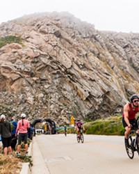 Morro Bay’s inaugural Ironman 70.3 drew thousands of triathletes and spectators