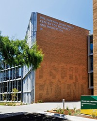 FAR INTO THE FUTURE As construction begins at Cal Poly's Kennedy Library, the recently opened William and Linda Frost Center will serve as one of the temporary hosts, offering seating for students to study.