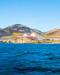 WORK PERMIT REQUIRED PG&amp;E is asking the California Coastal Commission for permission to excavate sediment from Diablo Canyon's cove that holds the power plant's intake system.