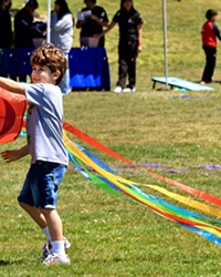 EXPLORATION AND IMAGINATION The Santa Maria Valley Discovery Museum’s annual Family Kite Festival provides a fun learning experience for Central Coast children and their families.
