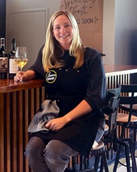 SOMM AT YOUR SERVICE Kelli Salter, sommelier and co-owner of Farmhouse Corner Market &amp; Wine Lounge in San Luis Obispo, aims to "make wine more fun and approachable."