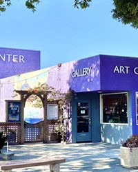 BIG PURPLE BUILDING After enrolling online, parents are encouraged to drop their kids off at Art Center Morro Bay to begin their summer art program.